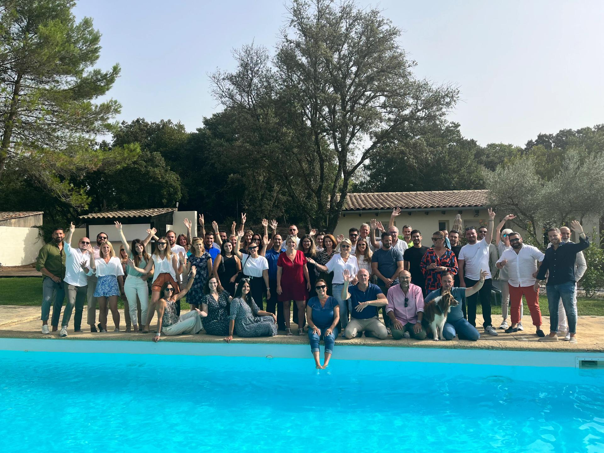 Photo de l'équipe de l'agence